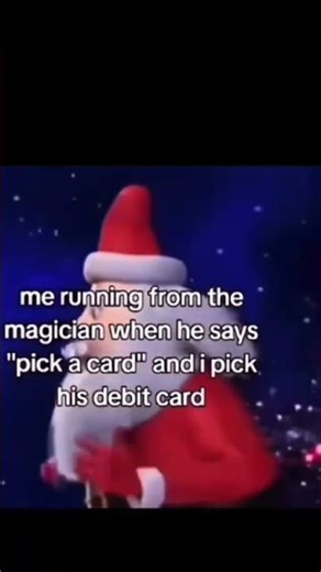 Pov:When a magician says pick a card. #Funny#memes