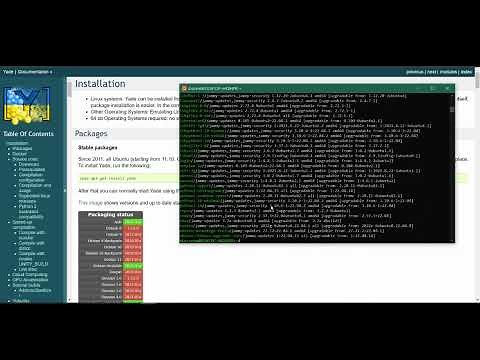 Note: #GUI Qt Not Working at end. How to install Yade on windows 10, install ubuntu on windows 10
