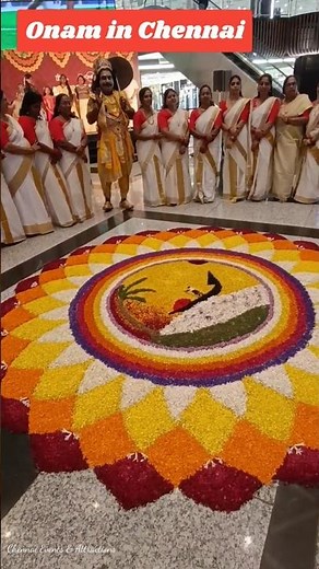 Onam in Chennai🏵️🌼