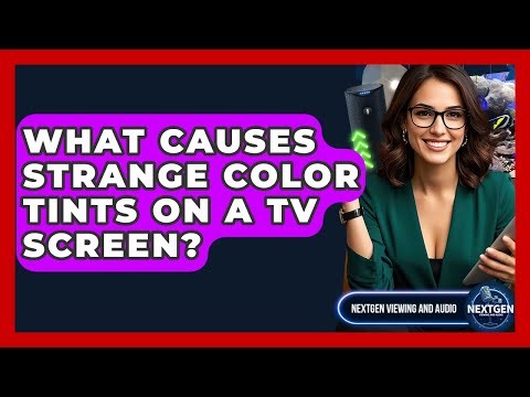 What Causes Strange Color Tints On A TV Screen? - NextGen Viewing and Audio