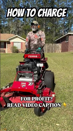 How to charge for lawn mowing with profit