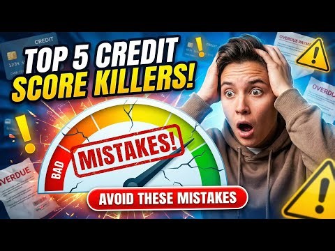 The 5 Most Costly Mistakes That Can Ruin Your Credit Rating