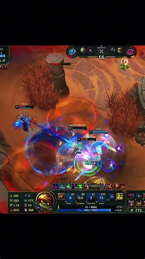 Rammus Ekko vs Morgana Master Yi #leagueoflegends #arena #lol #riotgames