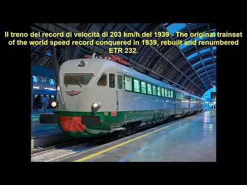 Breda ETR 200 - World's fastest electric train, 203 km/h (126 mph) in 1939