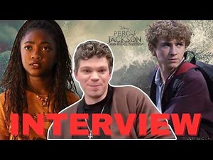 Percy Jackson & the Olympians interview: How Tyson Changes PERCABETH, Monsters & Season 3