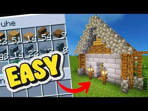 So baust du ein kleines Haus in Minecraft
