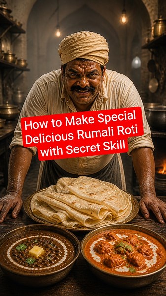 How to Make Special Delicious Rumali Roti with Secret Skill
