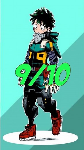 Ranking Every Deku Hero Costume