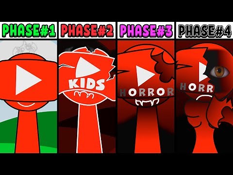 All Phases in New Incredibox Sprunki Oc of YouTube: From Phase 1 to Phase 4