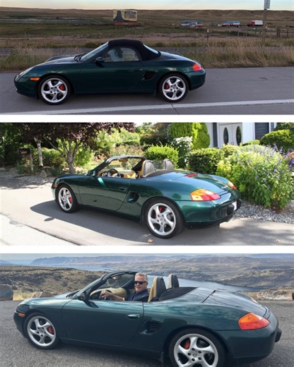 From Denver to Seattle in a 2002 Boxster S — 1,400 miles, zero regrets. A revisit to Greg James’s epic road test for Stuttcars: he flew to Colorado, bought a Rainforest Green Boxster S without a PPI, and drove it home. What he found? A surprisingly composed, fun, open-top cruiser that made him admit: this might just convert even the staunchest 911 purist. Subscribe and read the full story on Stuttcars.com #Porsche #BoxsterS #RoadTest #CarLife #ConvertibleJourney #stuttcars | Stuttcars - Porsche 