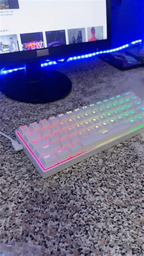 Unboxing the Redragon K630 🔥⌨️ #Redragon #K630 #KeyboardUnboxing #SetupUpgrade #mechanicalkeyboard
