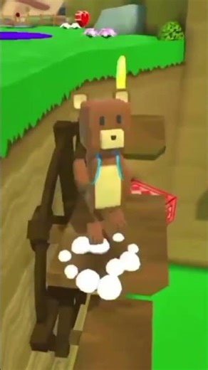 Super Bear Adventure: Water Wheel Challenge & Hidden Coins! 🐻⚙️ #superbearadventure #roblox