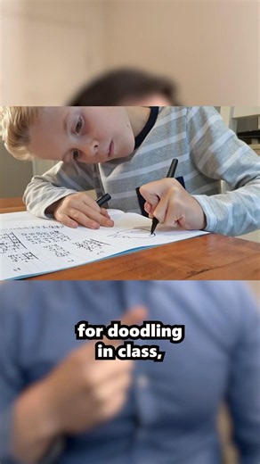 ❤️Doodling In Class Changed His Entire Life
