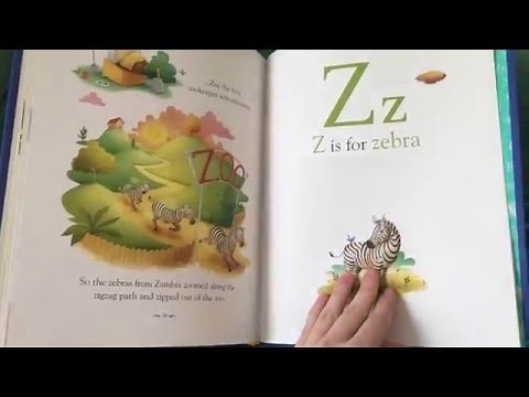 Usborne ILLUSTRATED ALPHABET w/ SLIPCASE