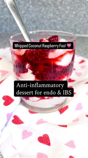 Whipped Coconut Raspberry Fool (A Must Save Anti-inflammatory dessert)
