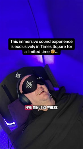 The Hum is NYC’s next viral experience and it’s only in Times Square for a limited time. 📍 Find us inside @tm:rw in Times Square, NY 👇 ✨ The Hum is a one-of-a-kind immersive sound experience designed to be felt with your entire body. Using 28 haptic audio devices built into a custom zero-gravity chair, The Hum is completely changing the way we experience music, vibration, and relaxation. This is the world’s first total-body sound experience, helping calm anxiety, reset your nervous system, and
