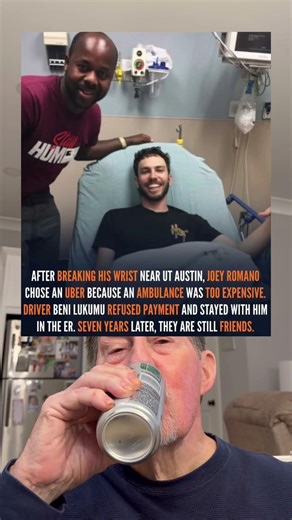 After Breaking His Wrist, Joey Romano Choose An Uber Because An Ambulance Was Too Expensive.