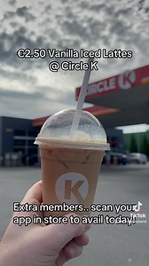 Circle K Extra members, your summer sip just got sweeter! Enjoy a refreshing Vanilla Iced Latte for just €2.50 — any size, just scan your app in-store. | Circle K Ireland