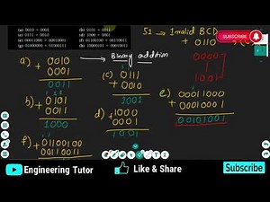 Addition of Binary Coded Decimals (BCD): Problems Solution of Digital Fundamentals by Thomas Floyd