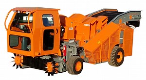 Self-Propelled Hazelnut Harvester