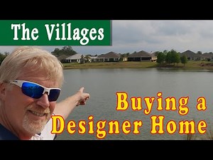 The Villages Florida, Buying a designer Home interview w/ people that just purchased. 55+ retirement
