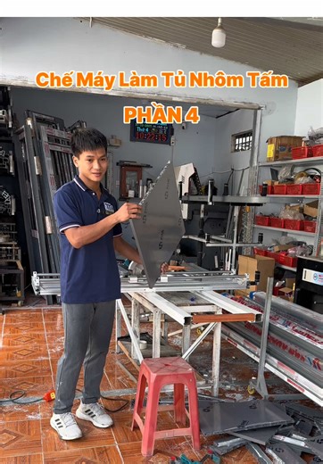 Phần 4: Phay nhôm tấm #cuanhomxingfa #yeunghecuanhom #maycatnhomtam #chemaycatnhomtam #mayphaynhomtam