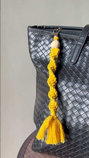 Diy Macrame keychain✨ Easy macrame keychain ideas