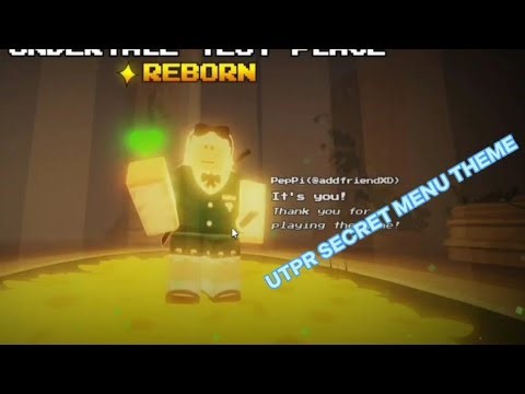 Undertale Test Place Reborn secret mian menu theme