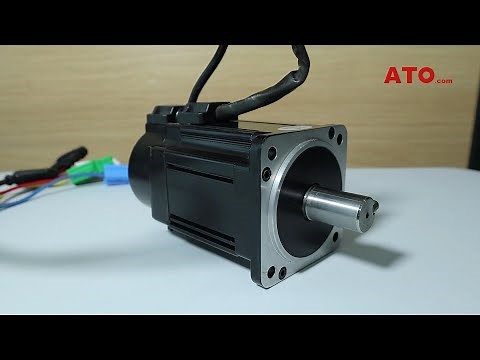 400W Brushless DC Motor 24V/48V/72V