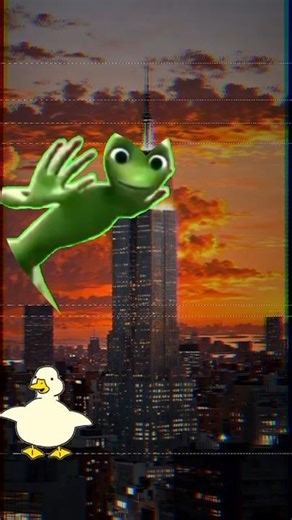 Aliens Dancing on skycraper buildings #aliendance #viralshorts #dance #elchombo