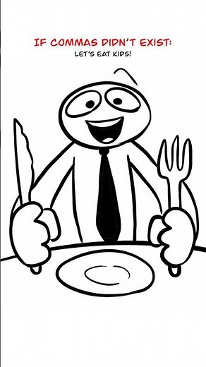 If Commas Didnt Exist 😅 (Animation Meme) Anim: RedFlowerCrown #shorts