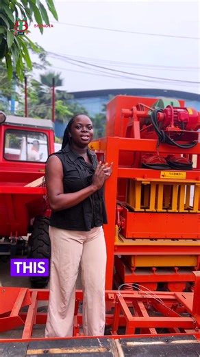 QT4-26 Semi-Automatic Block Moulding Machine for Businesses