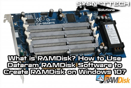 How to Create RAMDisk on Windows 11 & 10 | Dataram App!