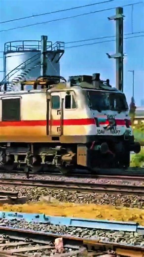 🚆Dream ALP Waiting for WAP-7 After 2 Hours! 😱 | Every Railway Lover's Moment ❤️ #train#railway#viral