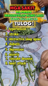 1.9M views · 7K reactions | Mga sakit na pwede magdevelop kung lagi kang kulang sa tulog #kaalamangherbal #reelsviralシ #reelsfbシ #healthtips4life #lifestyle #Healthcare #AwarenessSavesLives #healthytips #sleep #followersreels #followerseveryone @top fans | Kaalamang Herbal | Facebook