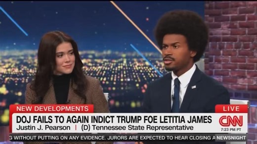 Rep. @justinjpearson : “Hegseth put out a meme of Franklin the turtle torpedoing a boat off the coast of Venezuela. This is an unserious administration.” Pearson & @abbydphillip clown @moynihanlydia for pearl-clutching about @GavinNewsom’s tweet about Trump (as Trump Econ advisor Stephen Moore makes the mistake of trying to interrupt Pearson) | The Tennessee Holler