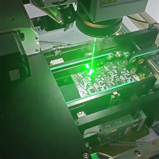 S-4545DT | Automatic QR Code Laser Marking on PCB