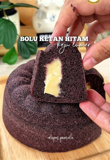 Bolu Ketan Hitam Keju Lumer: Resep Mudah dan Enak