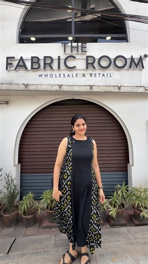 Karthika Shaji on Instagram: "A store that fulfills your fabric needs and is very extremely convenient to visit, I feel like I found it a bit late. @thefabricroom.in #fabricstore #shopping #beststoreintown #dyeing #cotton #chanderi #linen"