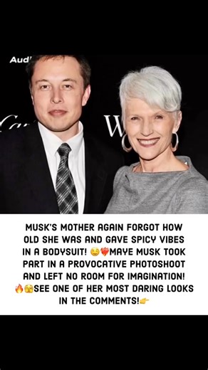 Elon Musk’s mother graces the cover of a prestigious magazine in a bold look | Burson Burson