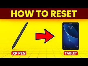 How To Reset XP Pen On A Tablet (How To Factory Reset/Calibrate XP Pen On A Tablet)