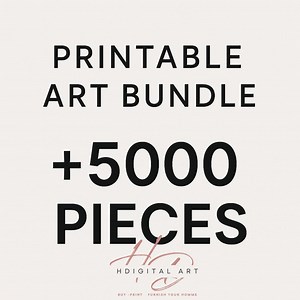 Wall Art PLR Bundle - 5000 Plus AI Posters - Commercial Use - Instant Download - Etsy Canada