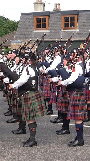 75K views · 3.5K reactions | The massed pipe bands playing Highland...