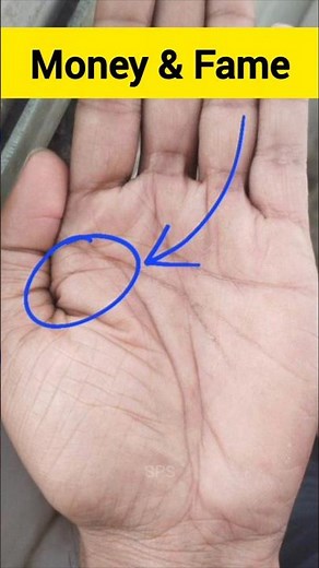 Money line in palm 🤑 #moneyline #palmistry