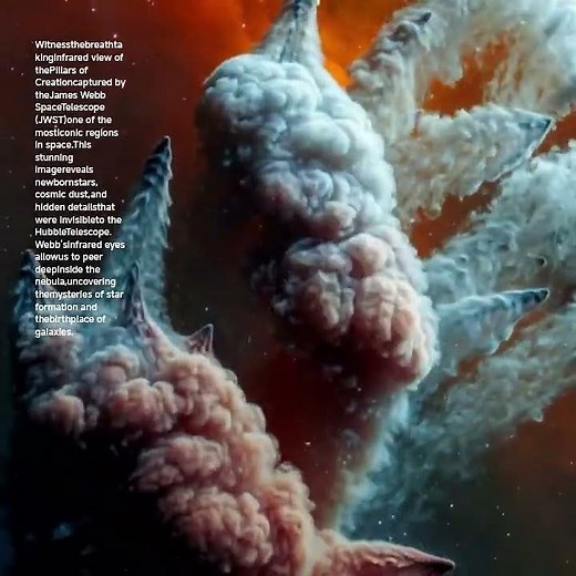 James Webb’s Stunning Infrared View of the Pillars of Creation 🌌 | A New Window Into the Cosmos