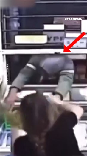 A girl went through tense moments as she worked in a store. Out of nowhere, a man came through the window. But he didn’t know who he was messing with… | The Enigma