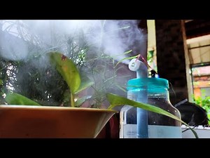 How To Make Simple DIY Humidifier Mist Maker | Fog Machine