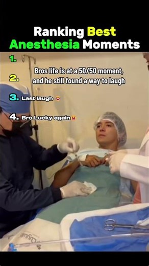 Ranking Best Anesthesia Moments