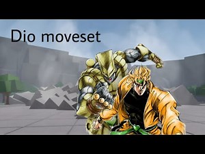 Dio Brando moveset tsb.