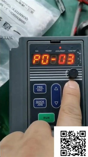 MICNO solar pump inverter and VFD parameter setting